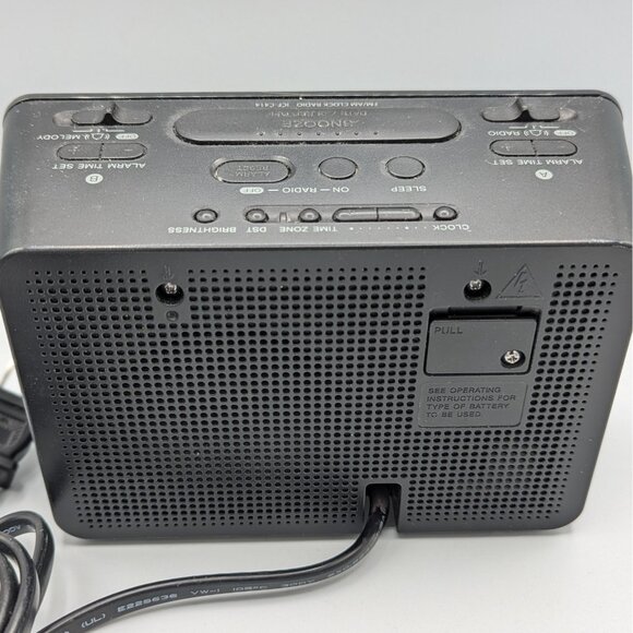 Sony Radio Alarm Clock Dream Machine ICF-C414 Large Display - Picture 4 of 6